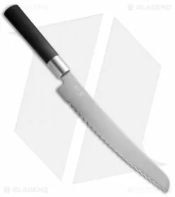 KAI Wasabi Black 9" Bread Kitchen Knife 6723B