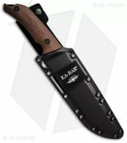 Ka-Bar Camp Turok Fixed Blade Knife Brown Ultramid (8" Black) -Outlet Kitchen Knives Store Ka Bar Camp Turok Fixed Blade Knife Brown Ultramid 8in Black BHQ 137379 td sheath