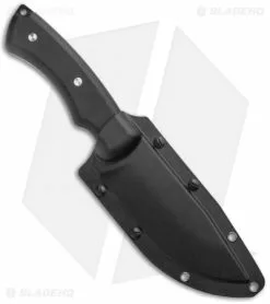 Ka-Bar IFB Drop Point Fixed Blade Knife Black G-10 (4.8" Black) 5350 -Outlet Kitchen Knives Store Ka Bar IFB Fixed Blade Black G 10 Black 5350 BHQ 120899 jr sheath