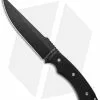 Ka-Bar IFB Trail Point Fixed Blade Knife Black G-10 (6.1" Black) 5351
