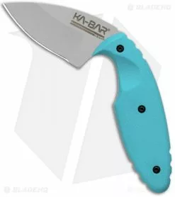 Ka-Bar TDI USSF Space Force Fixed Blade Knife Blue Zytel (2.3" Gray) 1480SF