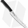 KAI Inspire 9" Hammered Bread Kitchen Knife Black