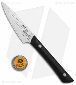 KAI PRO Paring Kitchen Knife (3.5" Hammered) HT7068 -Outlet Kitchen Knives Store Kershaw Professional Paring HT7068 BHQ 85124 jr bottlecap