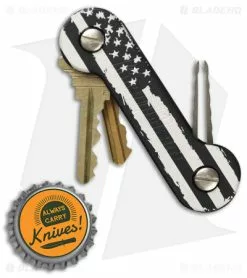 KEY-BAR Preamble W/ American Flag Black Aluminum Pocket Key Holder/Organizer 5 KEY-BAR Preamble W/ American Flag Black Aluminum Pocket Key Holder/Organizer -Outlet Kitchen Knives Store KeyBar Black American Flag Black Aluminum Key Holder Organizer BHQ 89625 jr bottlecap