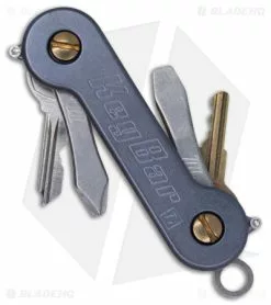 KEY-BAR Titanium Midnight Pocket Key Holder/Organizer