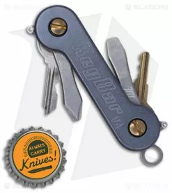 KEY-BAR Titanium Midnight Pocket Key Holder/Organizer -Outlet Kitchen Knives Store KeyBar Ti Mightnight BHQ 114239 jr bottlecap