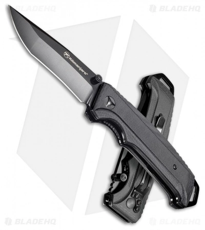 Kilimanjaro Allatro Spring Assisted Knife Black G-10 (3.25" Black) 910117 2 Kilimanjaro Allatro Spring Assisted Knife Black G-10 (3.25" Black) 910117 - Image 2