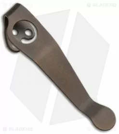 Lynch Northwest Spyderco Para 3 Left Hand Ti Pocket Clip (Bronze) NW
