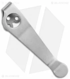 Lynch Northwest Spyderco Para 3 Left Hand Ti Pocket Clip (Polished) NW