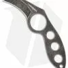 MARSER Jager Jag-7 Fixed Blade Neck Knife (1.75" Black Stonewash)