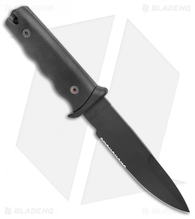 Mac Coltellerie Z08 Military Knife Serrated Fixed (6.2" Stainless Steel) 2 Mac Coltellerie Z08 Military Knife Serrated Fixed (6.2" Stainless Steel) - Image 2