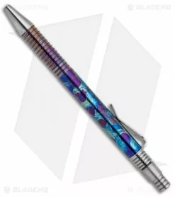 Matthew Martin 375 Series Click Pen (Flamed Titanium) 375TiF