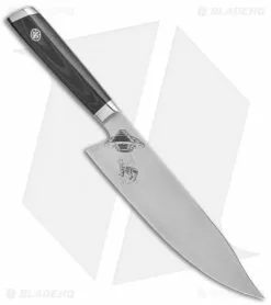 Mattia Borrani Production 8" Bowie Chef Kitchen Knife (Satin) Alien Butcher