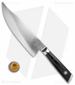 Mattia Borrani Production 8" Bowie Chef Kitchen Knife (Damascus) -Outlet Kitchen Knives Store Mattia Borrani Production 8in Bowie Chef Kitchen Knife Damascus BHQ 114579 td size