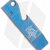 Maverick Customs 2.5" Tiny Titanium Pry Bar Bottler Opener -Blue