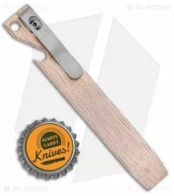 Maverick Customs 4.5'' 2 Alloy Mokume -Outlet Kitchen Knives Store Maverick Customs 4.5in 2 Alloy Mokume BHQ 136079 jr bottlecap