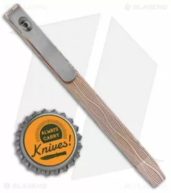 Maverick Customs 4.5'' 2 Alloy Mokume Slim -Outlet Kitchen Knives Store Maverick Customs 4.5in 2 Alloy Mokume Slim BHQ 136076 jr bottlecap