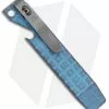 Maverick Customs 4" Ti Pocket Pry Bar Tool - Blue Frag