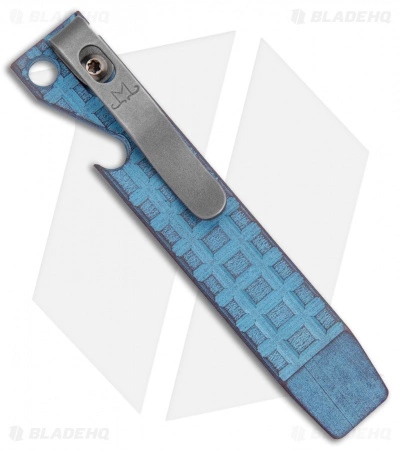 Maverick Customs 4" Ti Pocket Pry Bar Tool - Blue Frag 1 Maverick Customs 4" Ti Pocket Pry Bar Tool - Blue Frag