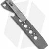 Maverick Customs 4" Titanium Pocket Pry Bar / Bottle Opener - Gray