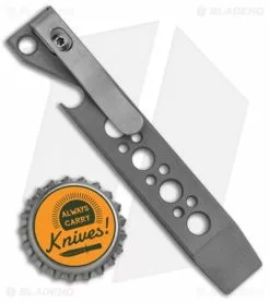 Maverick Customs 4" Titanium Pocket Pry Bar / Bottle Opener - Gray 5 Maverick Customs 4" Titanium Pocket Pry Bar / Bottle Opener - Gray -Outlet Kitchen Knives Store Maverick Customs 4in Ti Pocket Pry Bar Tool Bottle Opener Gray BHQ 136092 jr bottlecap
