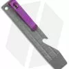 Maverick Customs Pocket Pry Bar Tool Frag Stonewash/Purple Titanium (4")