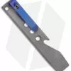 Maverick Customs Pocket Pry Bar Tool Milled Gray/Blue/Purple Titanium (4")