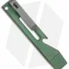 Maverick Customs Pocket Pry Bar Tool Milled Green/Gray Titanium (4")