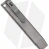 Maverick Customs 4" Ti Pocket Pry Bar Tool - Torched Edge