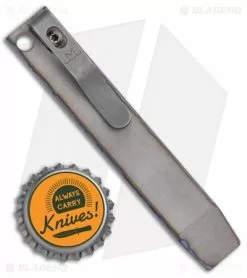 Maverick Customs 4" Ti Pocket Pry Bar Tool - Torched Edge -Outlet Kitchen Knives Store Maverick Customs 4in Ti Pocket Pry Bar Tool Torched Edge BHQ 126263 jr bottlecap
