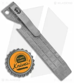 Maverick Customs 4" Ti Pocket Gray Pry Bar Tool Bottle Opener - Fragtanium 5 Maverick Customs 4" Ti Pocket Gray Pry Bar Tool Bottle Opener - Fragtanium -Outlet Kitchen Knives Store Maverick Customs 4in Ti Pocket Pry Tool Bottle Opener Frag SW BHQ 136082 jr bottlecap