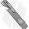 Maverick Customs 4" Gray Titanium Pocket Pry Bar Tool Bottle Opener