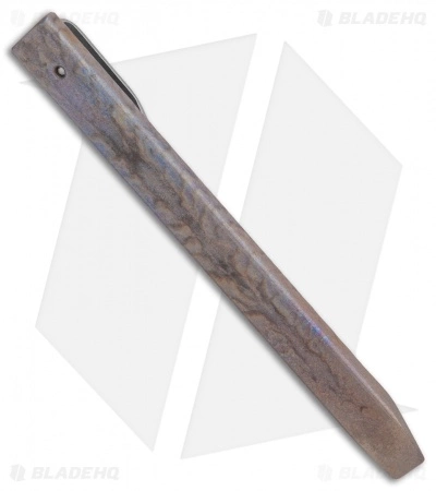 Maverick Customs 5" Slim Ti Pocket Pry Bar Tool - Vulcan Rock 2 Maverick Customs 5" Slim Ti Pocket Pry Bar Tool - Vulcan Rock - Image 2