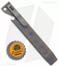 Maverick Customs 5" Ti Pocket Pry Bar Tool - Black Nebula 5 Maverick Customs 5" Ti Pocket Pry Bar Tool - Black Nebula -Outlet Kitchen Knives Store Maverick Customs 5in Ti Pocket Pry Bar Tool Black Nebula BHQ 126347 jr bottlecap