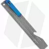 Maverick Customs Pocket Pry Bar Tool Stonewash Frag Anodized Blue Ti (5")