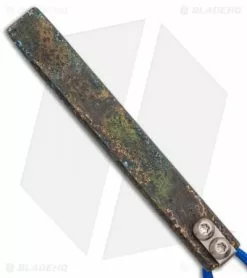 Maverick Customs 4.5" Brass Pocket Pry Bar Tool - Shipwreck -Outlet Kitchen Knives Store Maverick Customs Brass Pocket Pry Tool Shipwreck BHQ 87725 er spine