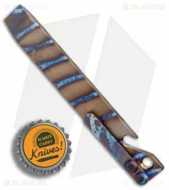 Maverick Customs 5" Titanium Pocket Pry Bar Tool Bottle Opener - Flame Stripe 5 Maverick Customs 5" Titanium Pocket Pry Bar Tool Bottle Opener - Flame Stripe -Outlet Kitchen Knives Store Maverick Customs Ti Pocket Pry Bar Tool Bottle Opener Flame Stripe BHQ 87716 er bottlecap