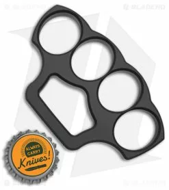 McNees Knives McNees McNucks "Be Nice" Aluminum Knuckles Black Cerakote (0.5" Thick) -Outlet Kitchen Knives Store McNees McNucks Be Nice Aluminum Knuckles Black Cerakote Thick BHQ 179143 jr bottlecap