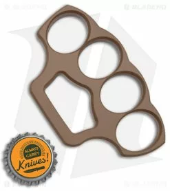 McNees Knives McNees McNucks "Be Nice" Aluminum Knuckles FDE Cerakote (0.5" Thick) -Outlet Kitchen Knives Store McNees McNucks Be Nice Aluminum Knuckles FDE Cerakote Thick BHQ 179141 jr bottlecap