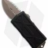 Microtech Exocet Dagger CA Legal OTF Automatic Knife Black (1.9" Bronzed Serr)