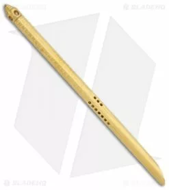 Microtech TAC-P Gold Tactical Spike 112-1TINS -Outlet Kitchen Knives Store Microtech TAC P Gold Tactical Spike 112 1 TINS BHQ 135910 jr side