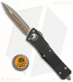 Microtech Troodon D/E OTF Automatic Knife Black (3" Bronze Apoc) 138-13AP -Outlet Kitchen Knives Store Microtech Troodon DE Black Bronze Apocalyptic 138 13AP BHQ 135900 jr bottlecap
