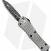 Microtech Troodon D/E OTF Automatic Knife Gray Titanium (3" Black) 138-1TG