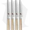 Zwilling Miyabi Birchwood SG2 4-Piece Steak Knife Kitchen Set (6" Damascus)