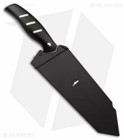 Olight-Oremake Sheepdog Kiritsuke Kitchen Knife Black G-10 (8" Damascus) -Outlet Kitchen Knives Store Olight Oremake Sheepdog 8in kiritsuke Kitchen Knife damascus BHQ 164756 td sheath