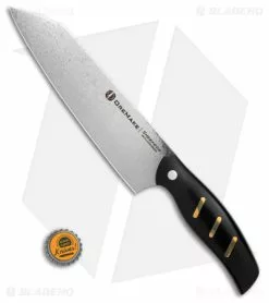 Olight-Oremake Sheepdog Kiritsuke Kitchen Knife Black G-10 (8" Damascus) -Outlet Kitchen Knives Store Olight Oremake Sheepdog 8in kiritsuke Kitchen Knife damascus BHQ 164756 td size