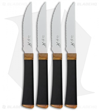 Ontario Knife Company Ontario Agilite 4 Piece Serrated Steak Knife Set - ON2565 1 Ontario Knife Company Ontario Agilite 4 Piece Serrated Steak Knife Set - ON2565