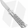 Bali-Song USA Pacific Cutlery Model 68 Bali-Song Aluminum Butterfly Knife (3.38" Satin)