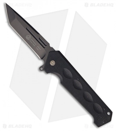 Puma SGB Blackcat 55 Tanto Spring Assisted Knife Black G-10 (4.5 Black) 6625003 1 Puma SGB Blackcat 55 Tanto Spring Assisted Knife Black G-10 (4.5 Black) 6625003