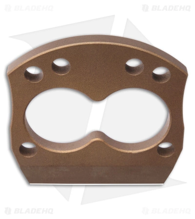 Red Horse Knife Works Ice Scrapper Puncher's Chance (2" Burnt Bronze) 2 Red Horse Knife Works Ice Scrapper Puncher's Chance (2" Burnt Bronze) - Image 2